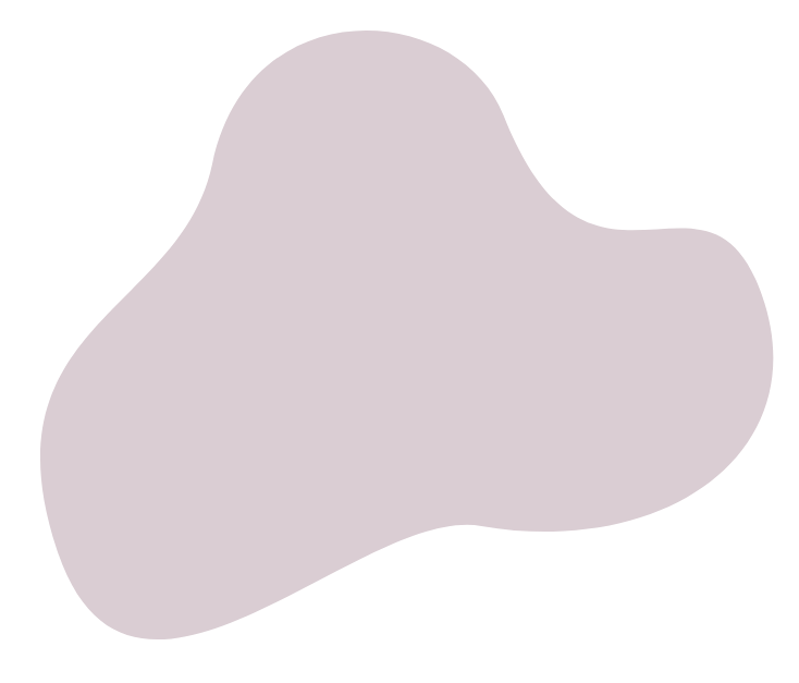 purple blob shape