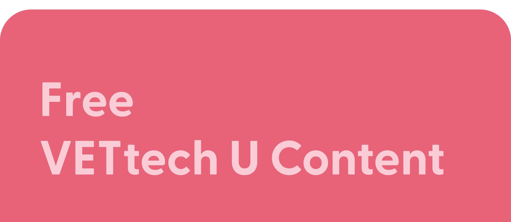 VETtech U Content